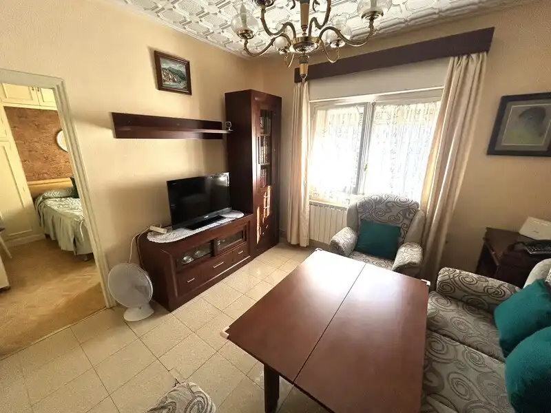 Sala de estar de Piso en venta en Madrid con Calefacción y Amueblado