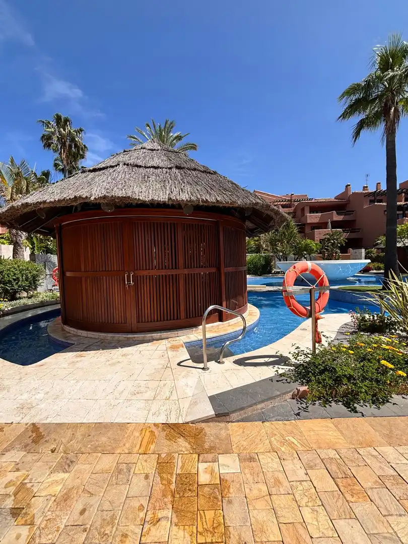 Swimming pool of Apartments for sale in Estepona  with Air Conditioner, Private garden and Terrace