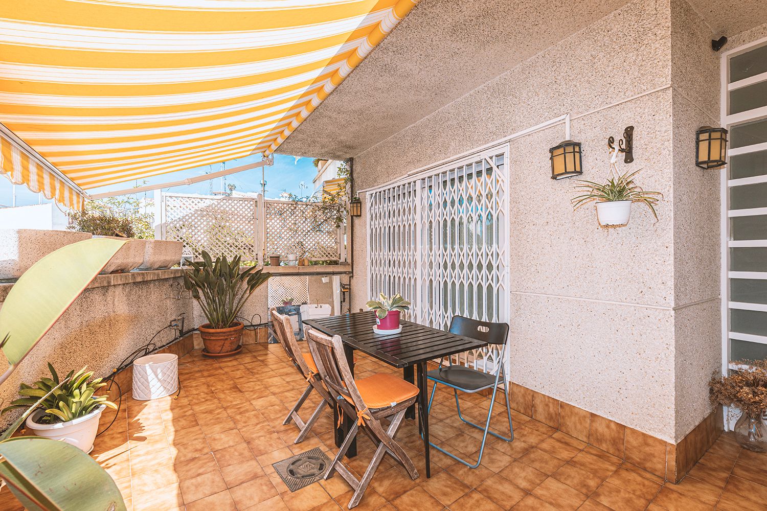 Terrace of Single-family semi-detached for sale in Sant Pol de Mar  with Air Conditioner, Heating and Parquet flooring