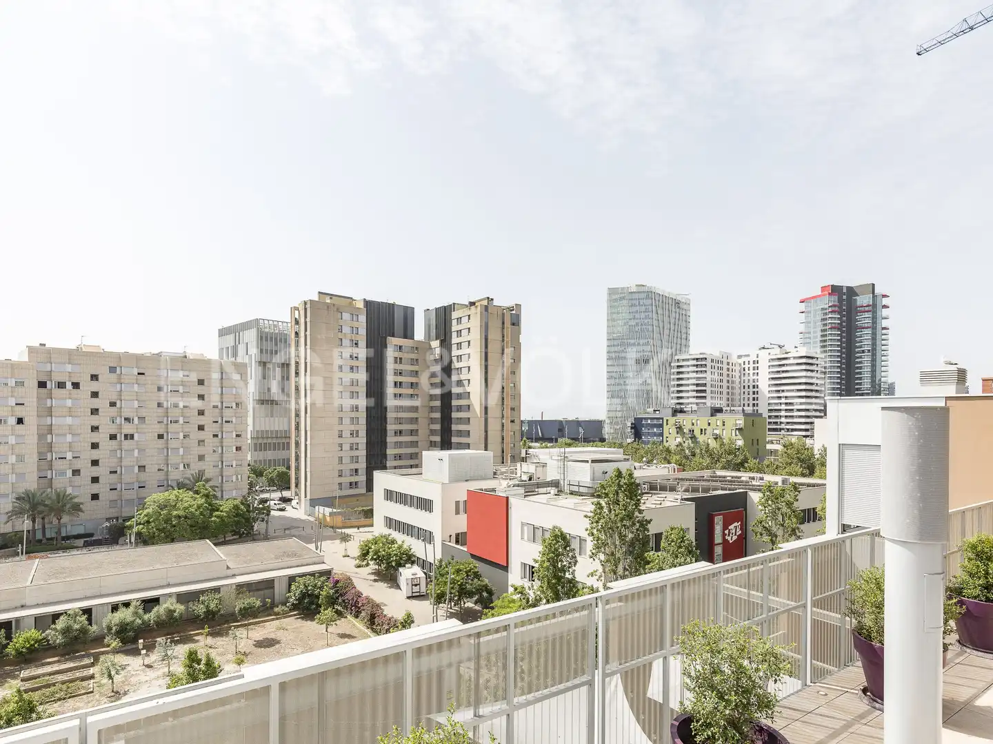 Vista exterior de Piso en venta en Sant Adrià de Besòs con Aire acondicionado, Calefacción y Parquet