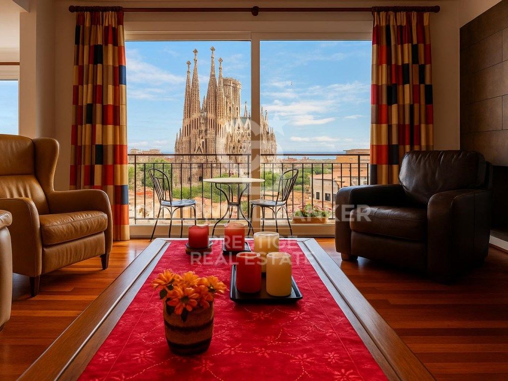 Dormitori de Pis en venda en  Barcelona Capital amb Terrassa