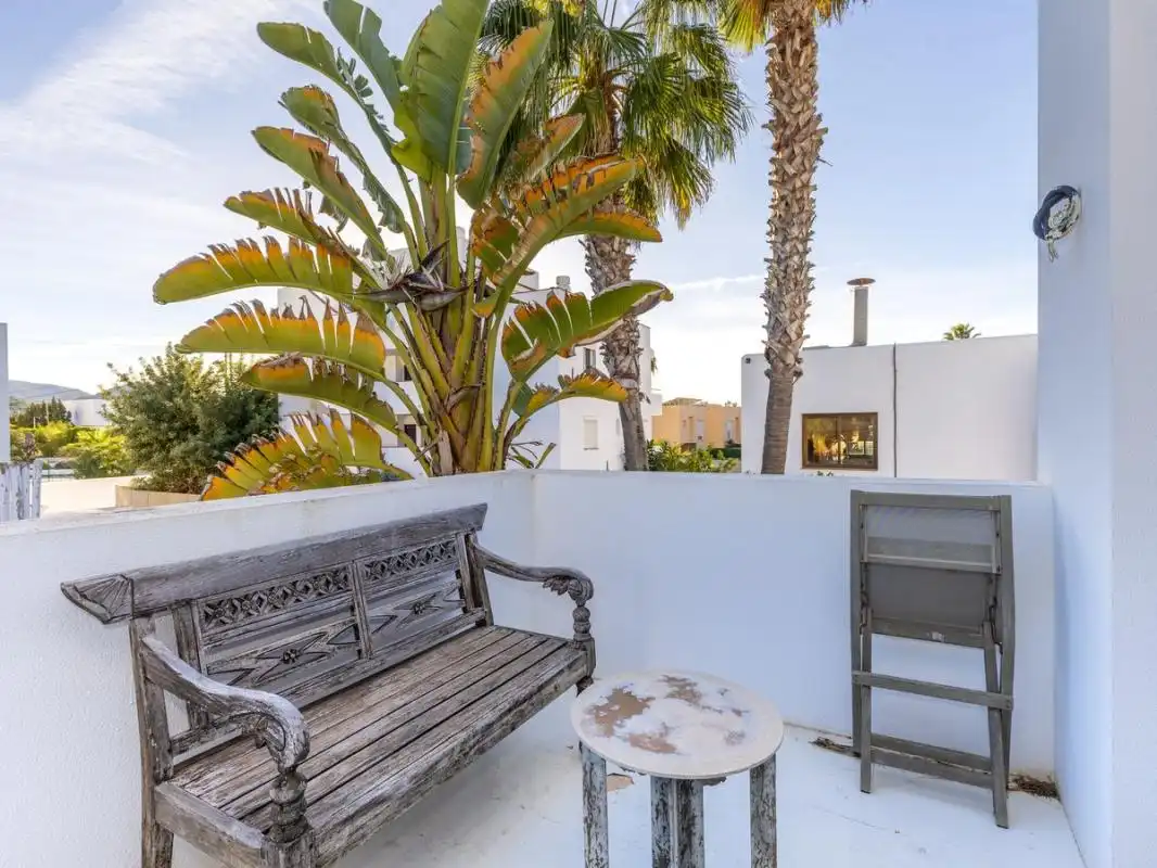 Terraza de Casa adosada en venta en Sant Josep de sa Talaia con Aire acondicionado, Calefacción y Piscina