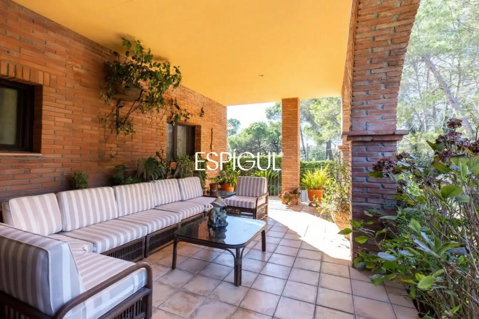 Terraza de Casa o chalet de alquiler en Sant Cugat del Vallès con Aire acondicionado, Calefacción y Jardín privado
