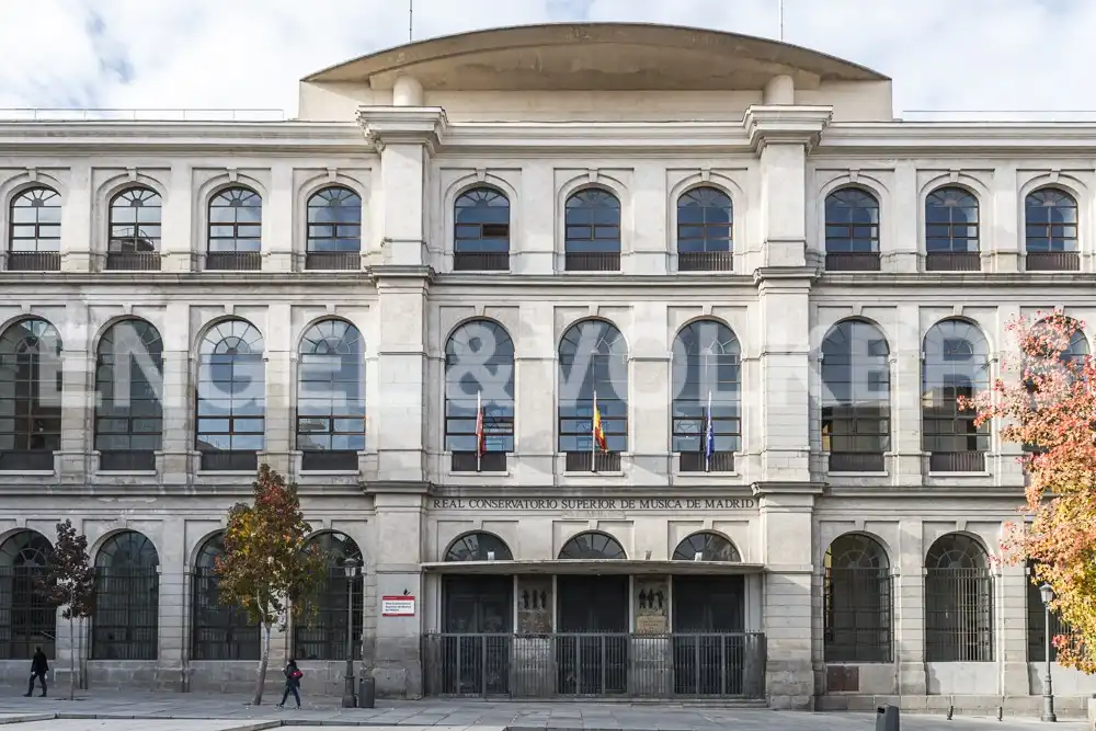 Exterior view of Flat for rent in Madrid  with Air Conditioner, Heating and Furnished