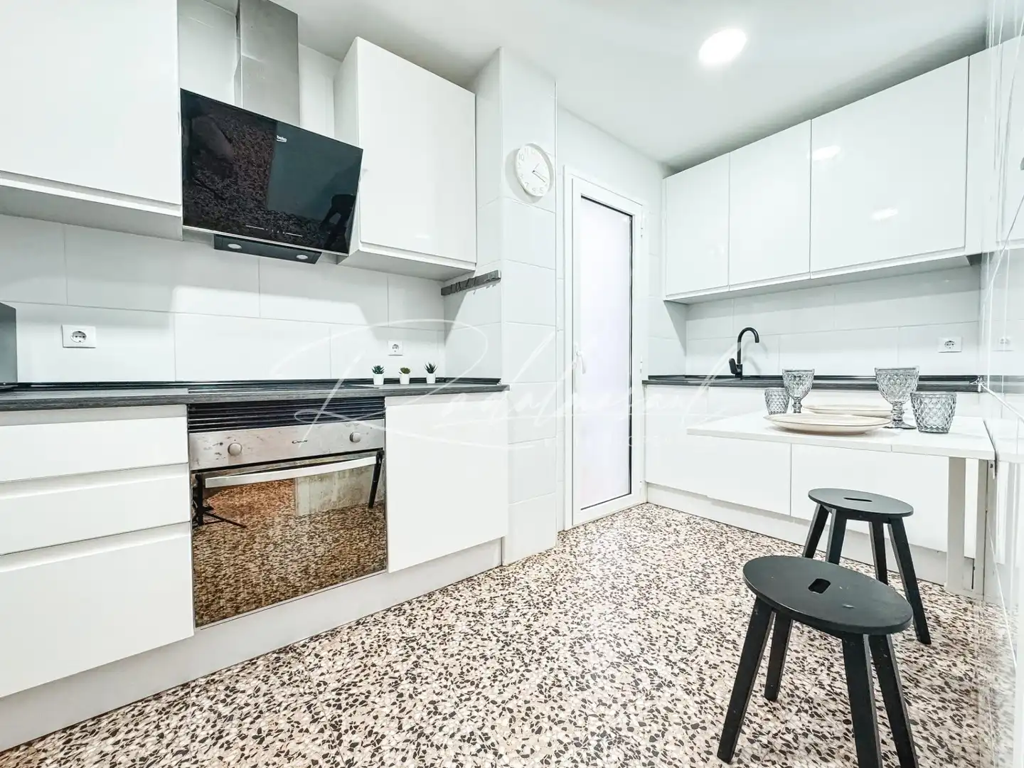 Kitchen of Flat for sale in Cambrils  with Air Conditioner, Terrace and Furnished
