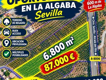 Terrain rustique à vendre à Carretera de la Algaba 89