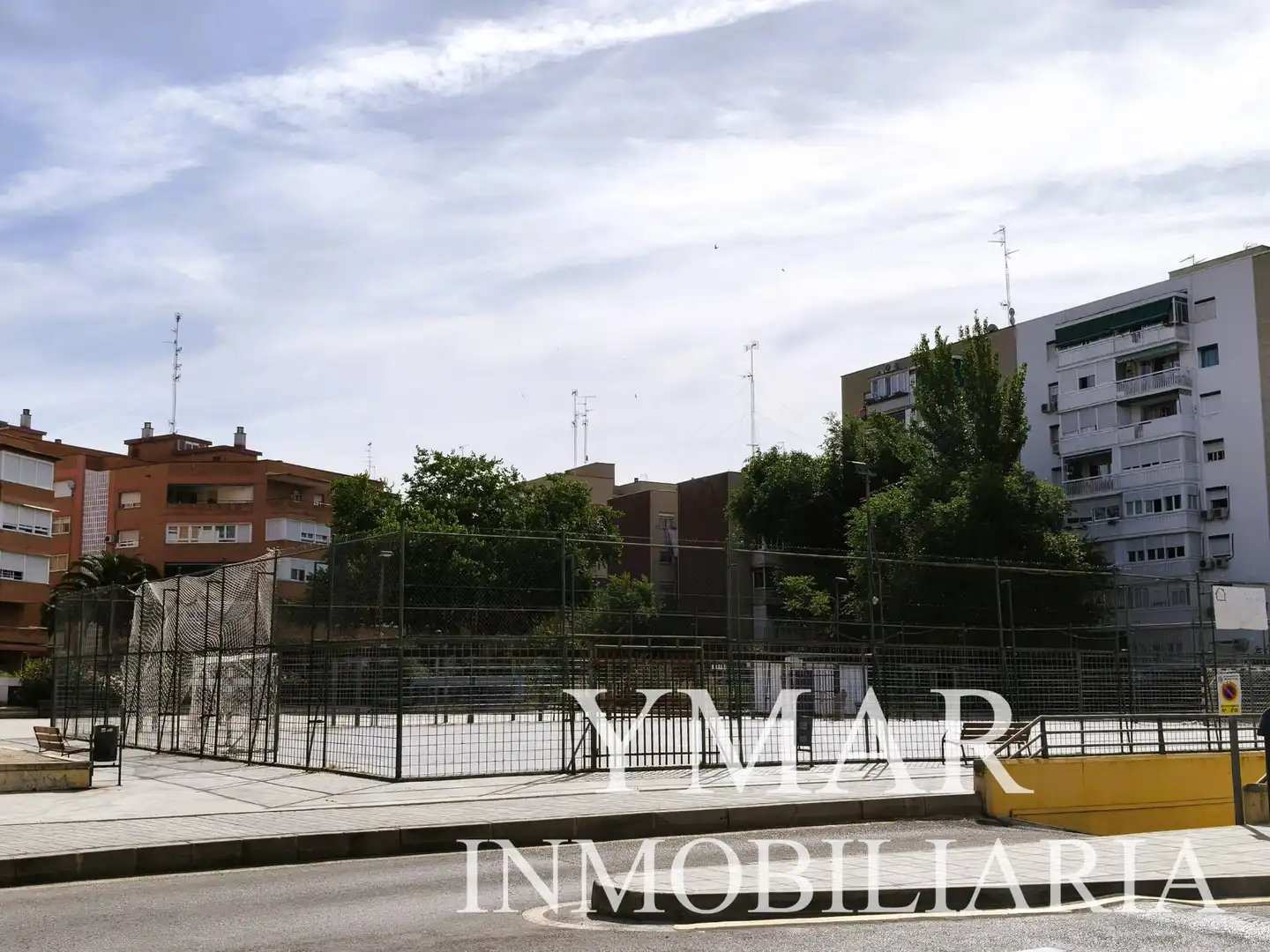Exterior view of Flat for sale in Móstoles  with Air Conditioner, Heating and Parquet flooring