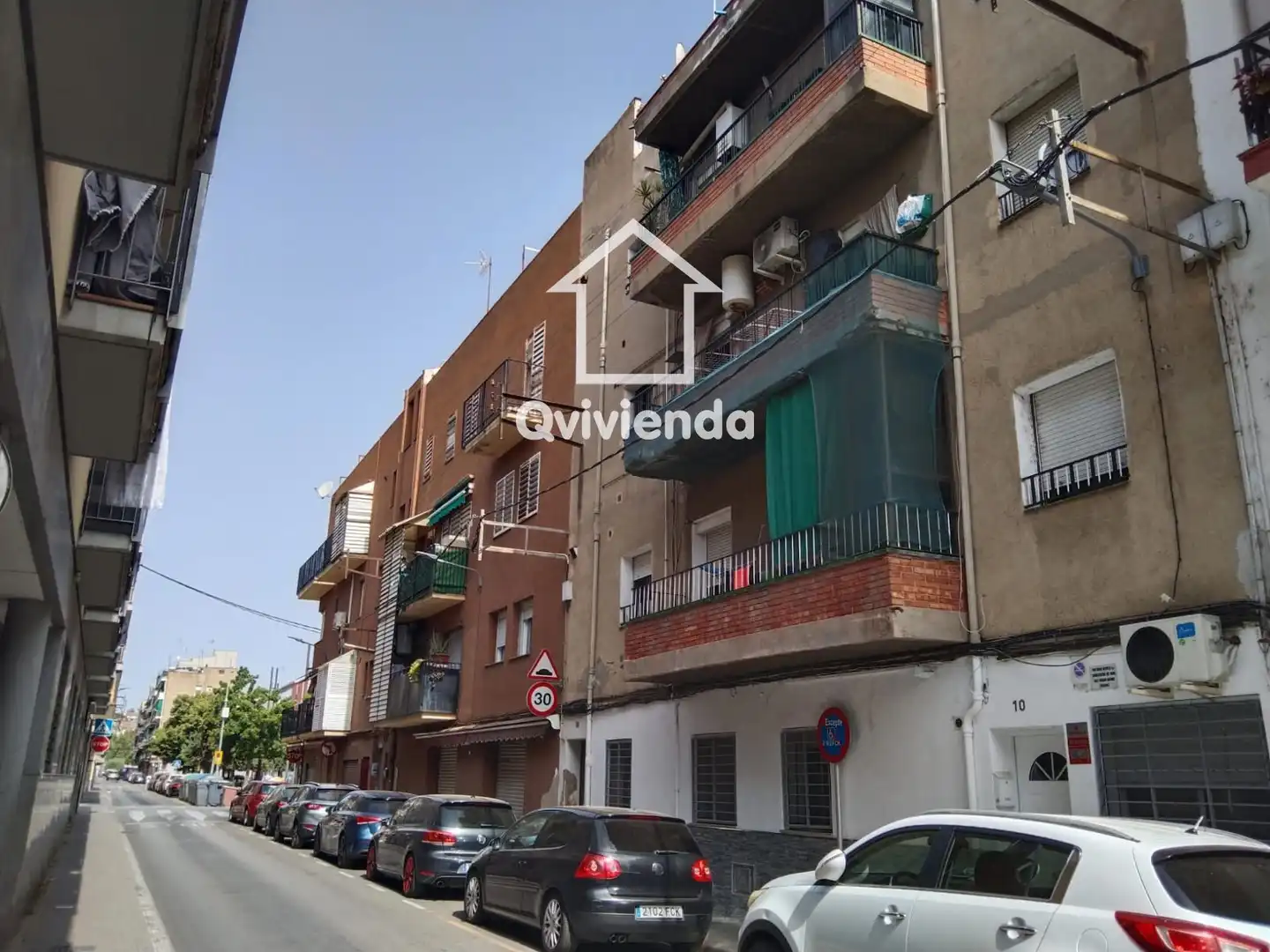 Vista exterior de Piso en venta en Canovelles