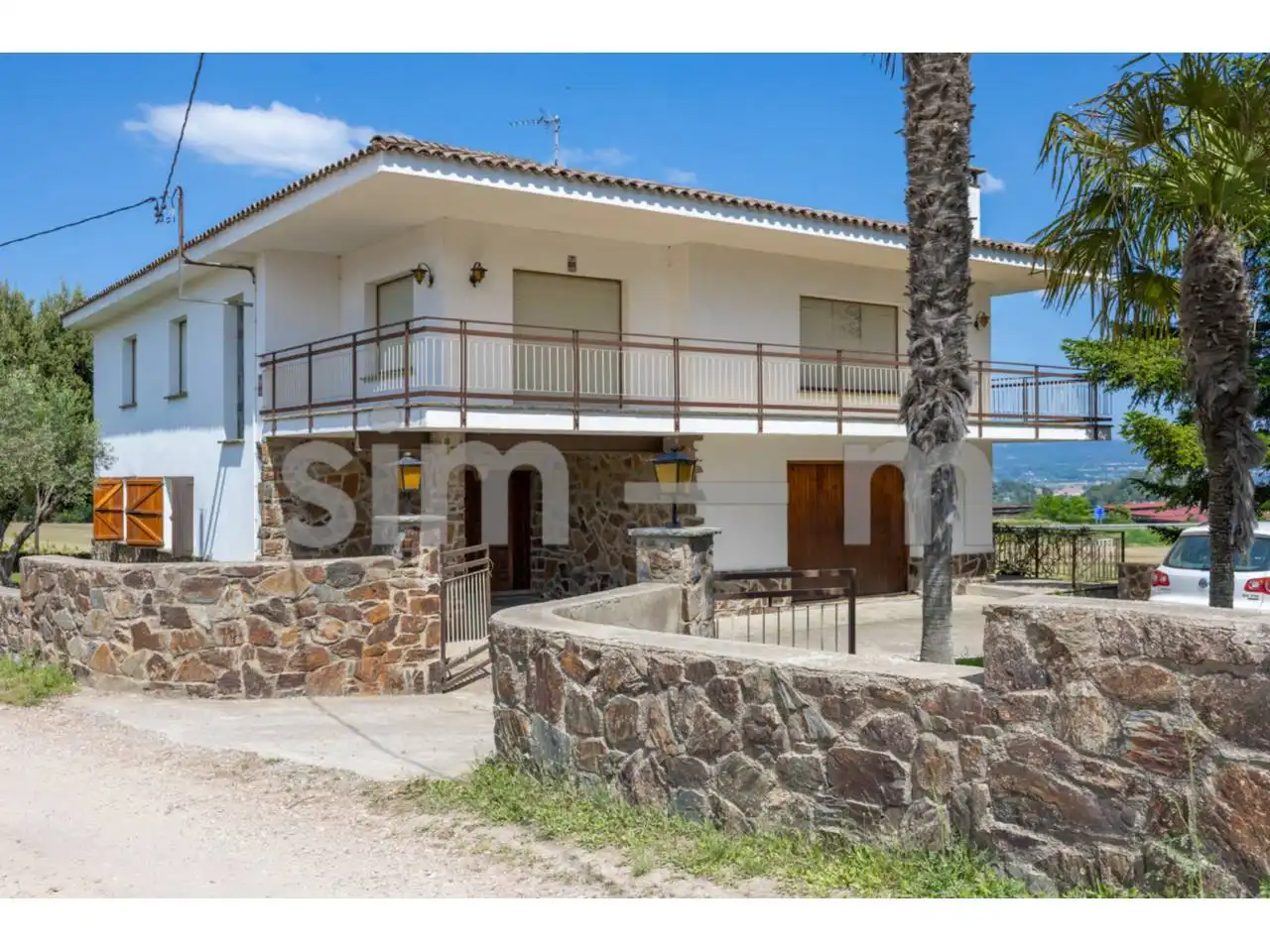 Vista exterior de Casa o chalet en venta en Gurb con Aire acondicionado, Calefacción y Jardín privado