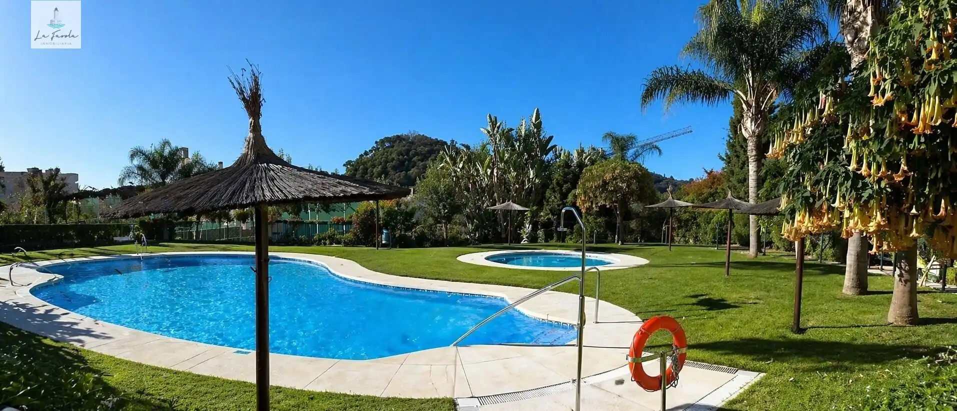 Garden of Detached homes for rent in Málaga  with Air Conditioner, Heating and Terrace