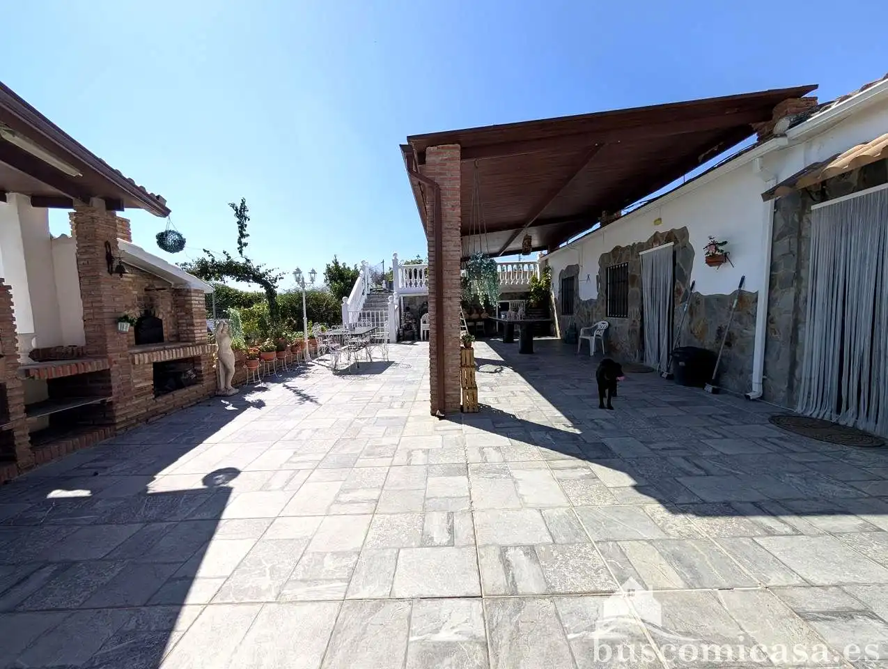 Terrassa de Finca rústica en venda en Linares amb Aire condicionat, Jardí privat i Terrassa