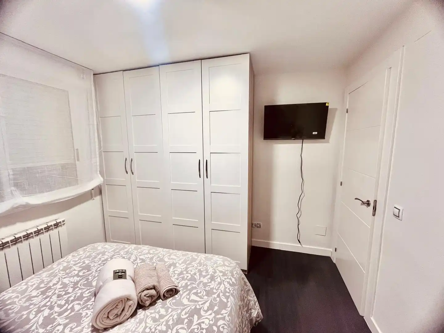 Schlafzimmer von Wohnung zur Miete in Burgos mit Möbliert