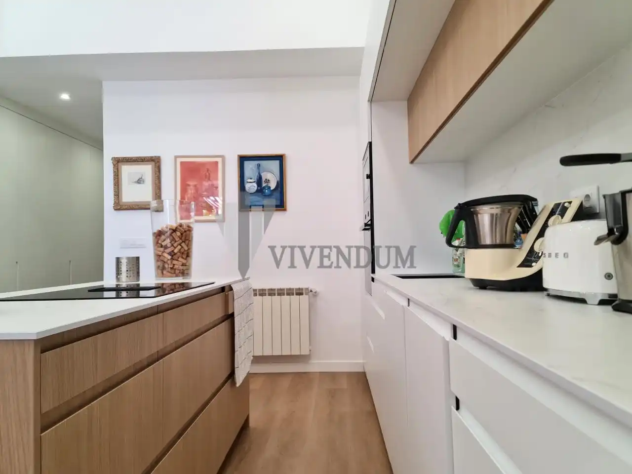 Cuina de Apartament de lloguer en A Guarda   amb Calefacció, Terrassa i Traster