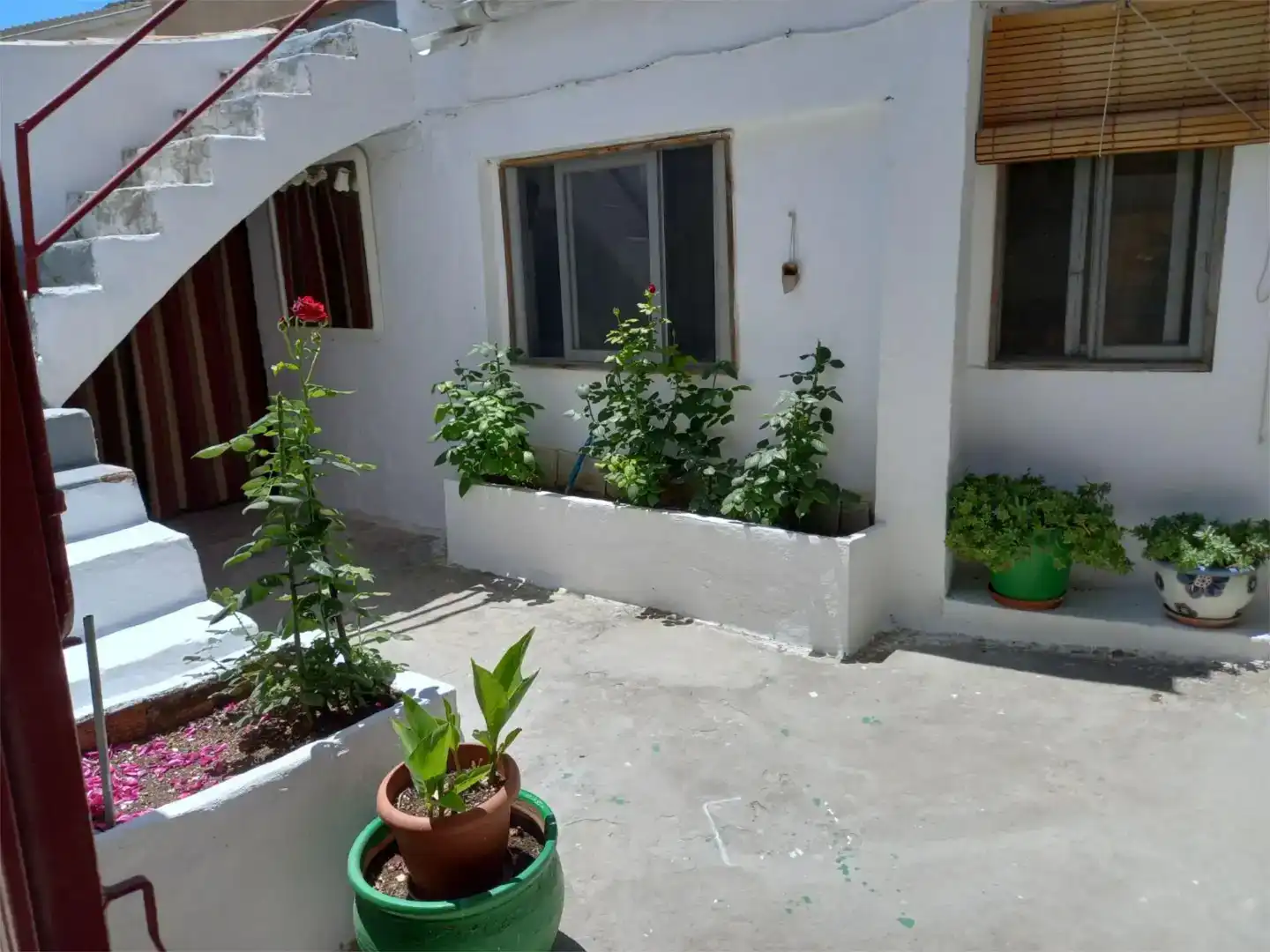 Vista exterior de Casa adosada en venta en Carcelén con Trastero y Amueblado