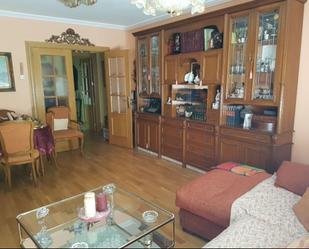 Living room of Flat for sale in  Albacete Capital  with Air Conditioner, Parquet flooring and Terrace