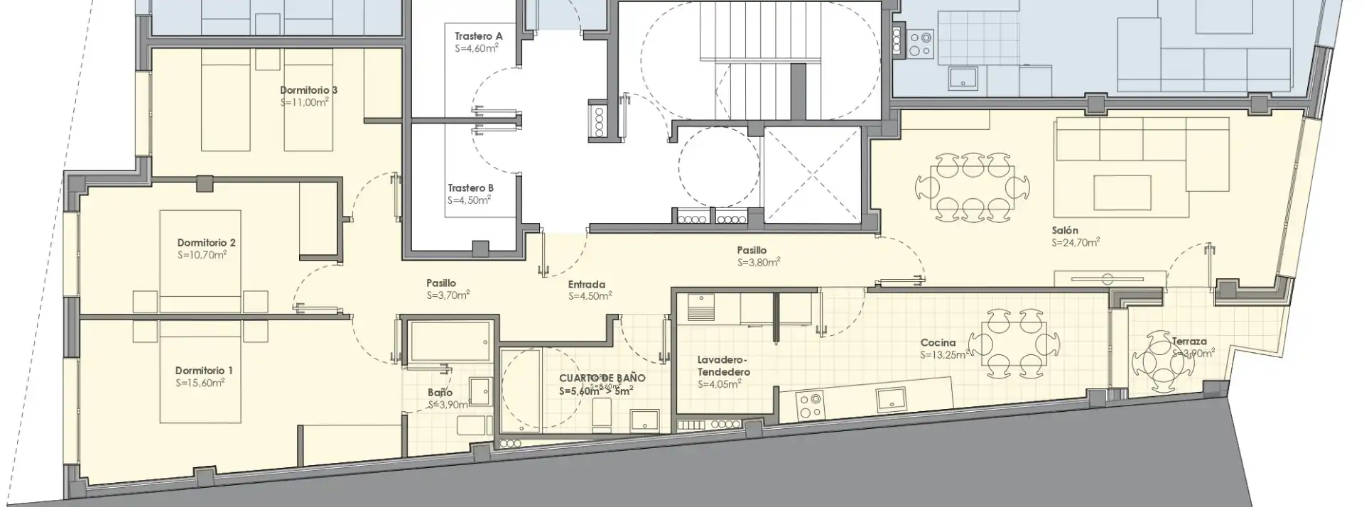 Wohnung mit Aufzug zum Verkauf in Avenida de Ourense 21, imagen 4