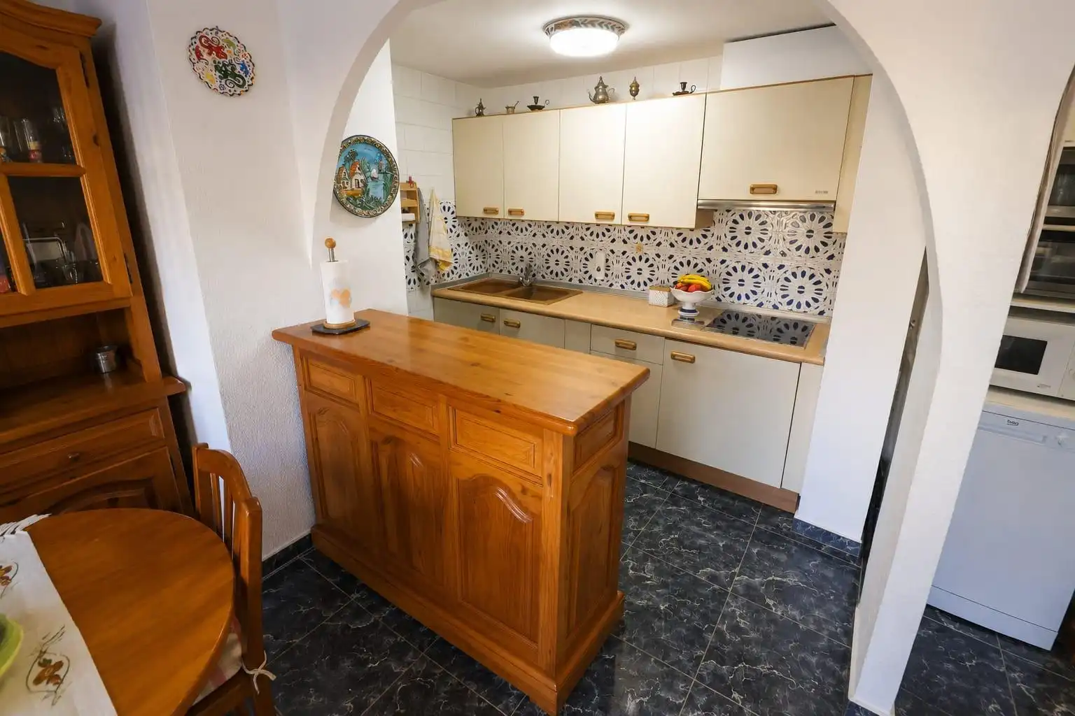 Cuina de Casa adosada en venda en El Campello amb Aire condicionat, Calefacció i Terrassa