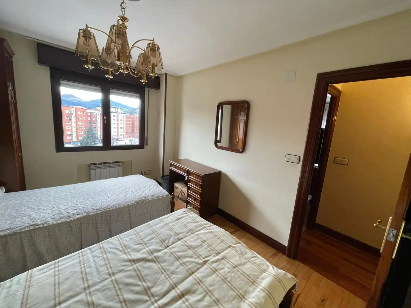 Bedroom of Flat for sale in Barakaldo   with Heating, Parquet flooring and Terrace