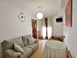 Sala d'estar de Apartament de lloguer en Ronda amb Moblat
