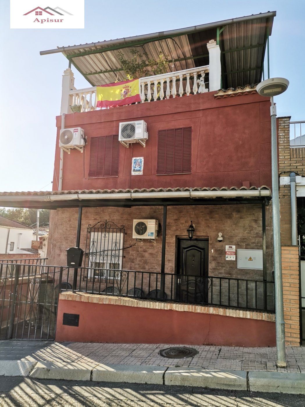 Exterior view of House or chalet for sale in  Jaén Capital  with Air Conditioner, Heating and Terrace