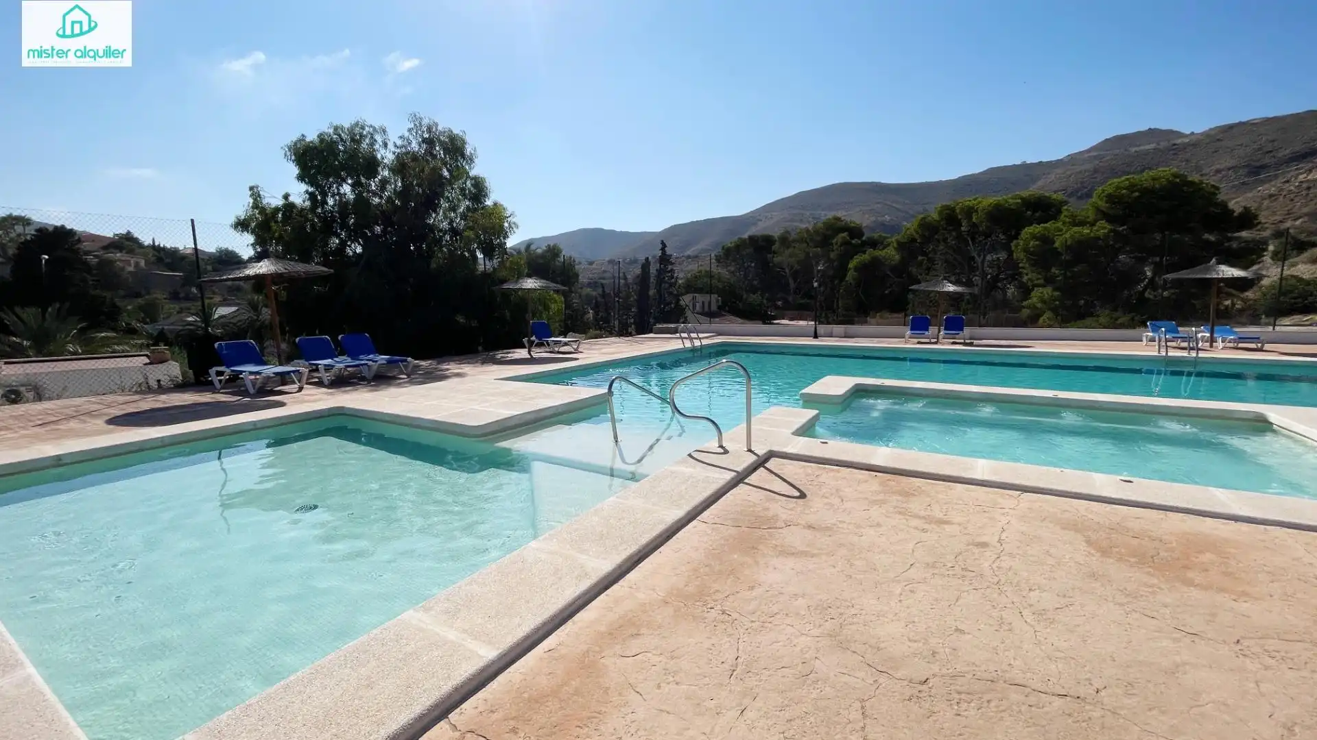 Swimming pool of Apartments for rent in El Campello  with Air Conditioner, Heating and Terrace