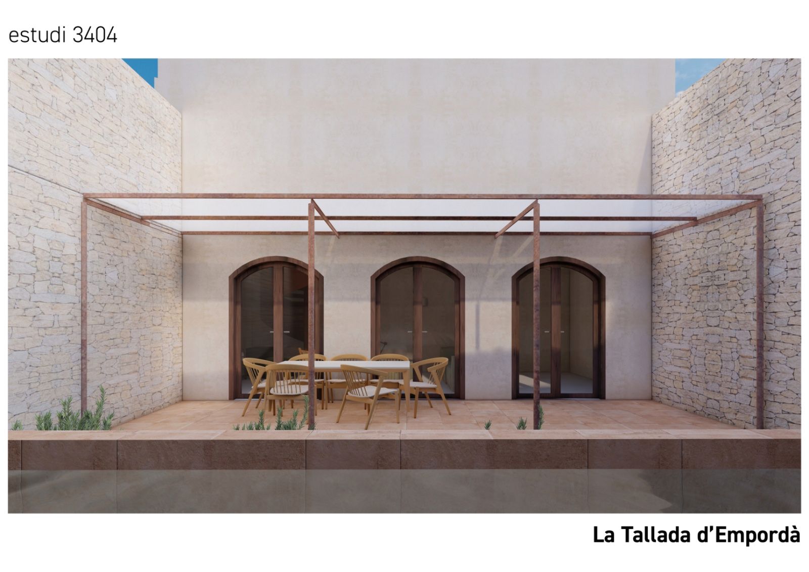 Terrace of Building for sale in La Tallada d'Empordà