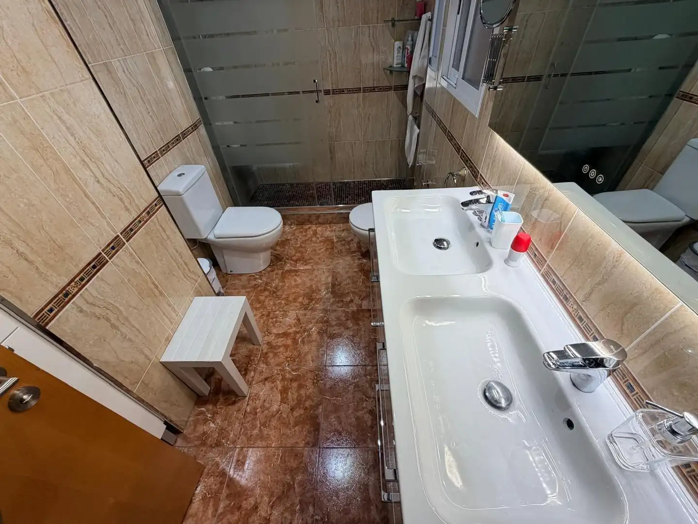 Bany de Casa adosada en venda en Albaida amb Aire condicionat, Parquet i Moblat