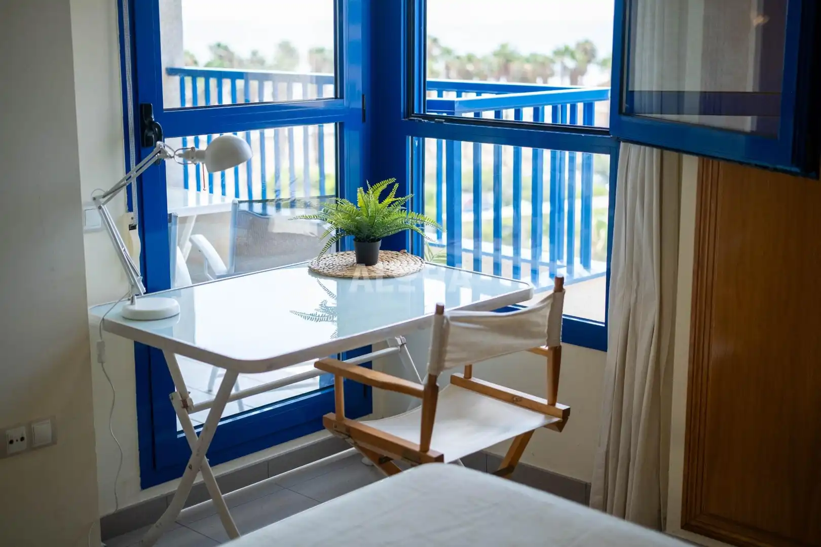 Balcony of Apartments for rent in Alboraya  with Air Conditioner, Heating and Private garden