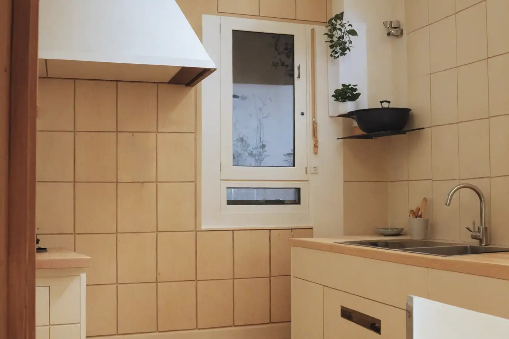 Cocina de Apartamento en venta en Barcelona con Calefacción