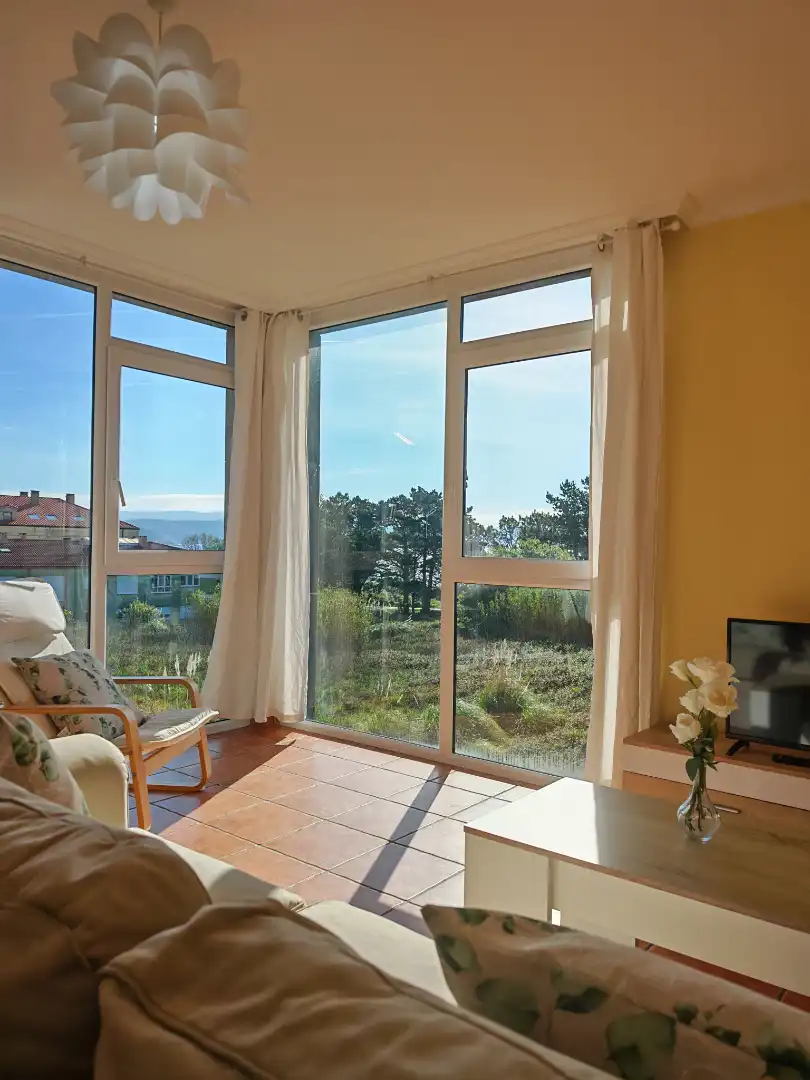 Dormitori de Apartament de lloguer en Fisterra amb Traster, Moblat i Forn
