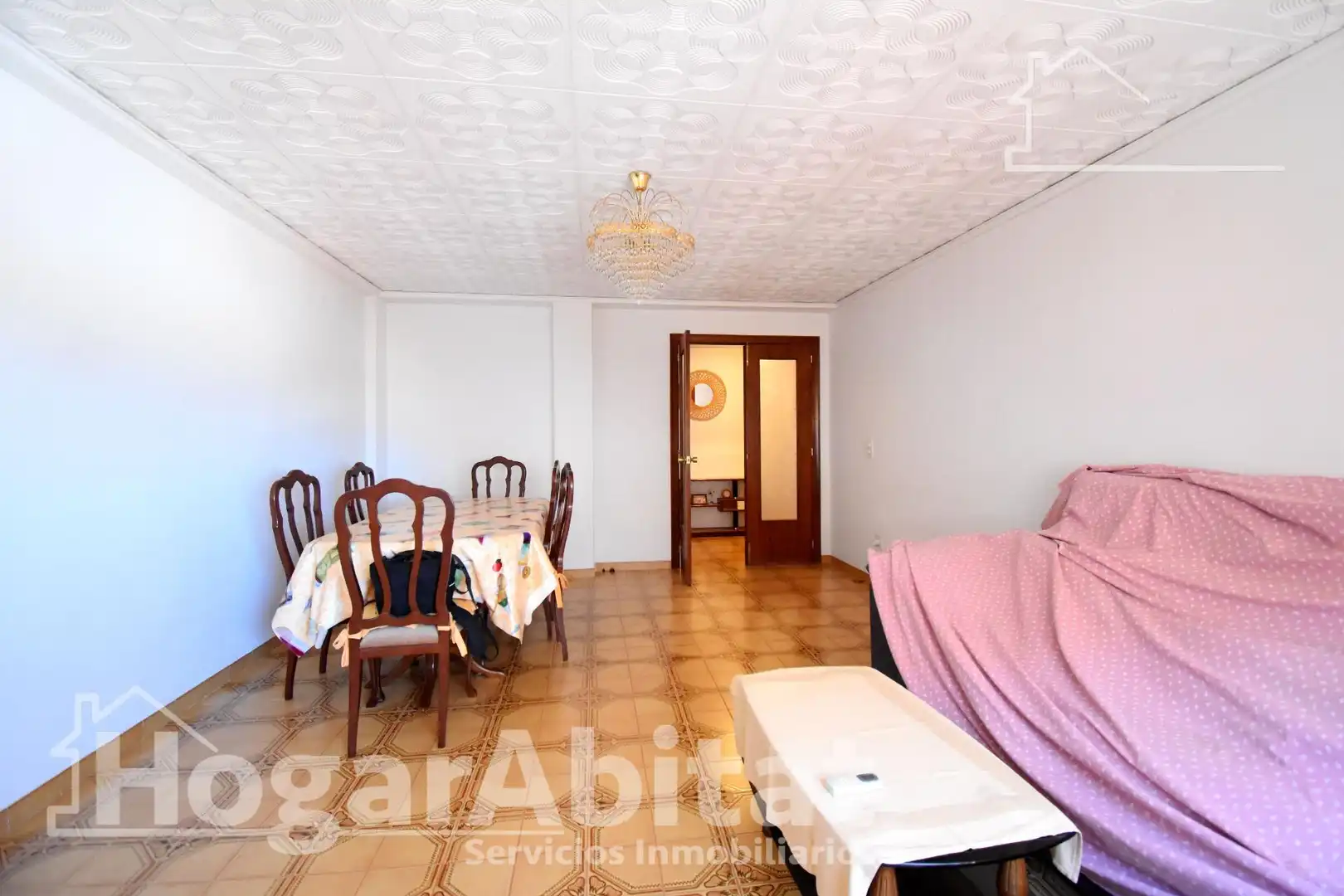Sala de estar de Piso en venta en Piles con Aire acondicionado, Trastero y Amueblado