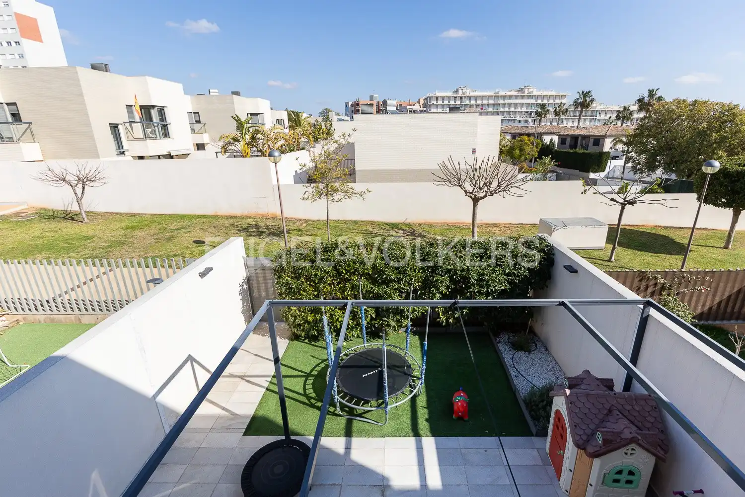 Terrassa de Casa o xalet en venda en Paterna amb Aire condicionat, Calefacció i Jardí privat