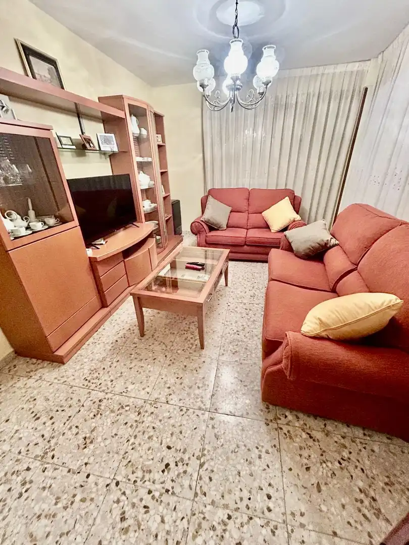 Living room of Houses for sale in La Bañeza   with Terrace