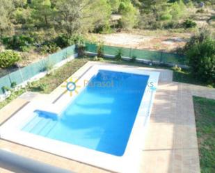 Swimming pool of House or chalet to rent in Barx  with Terrace and Swimming Pool
