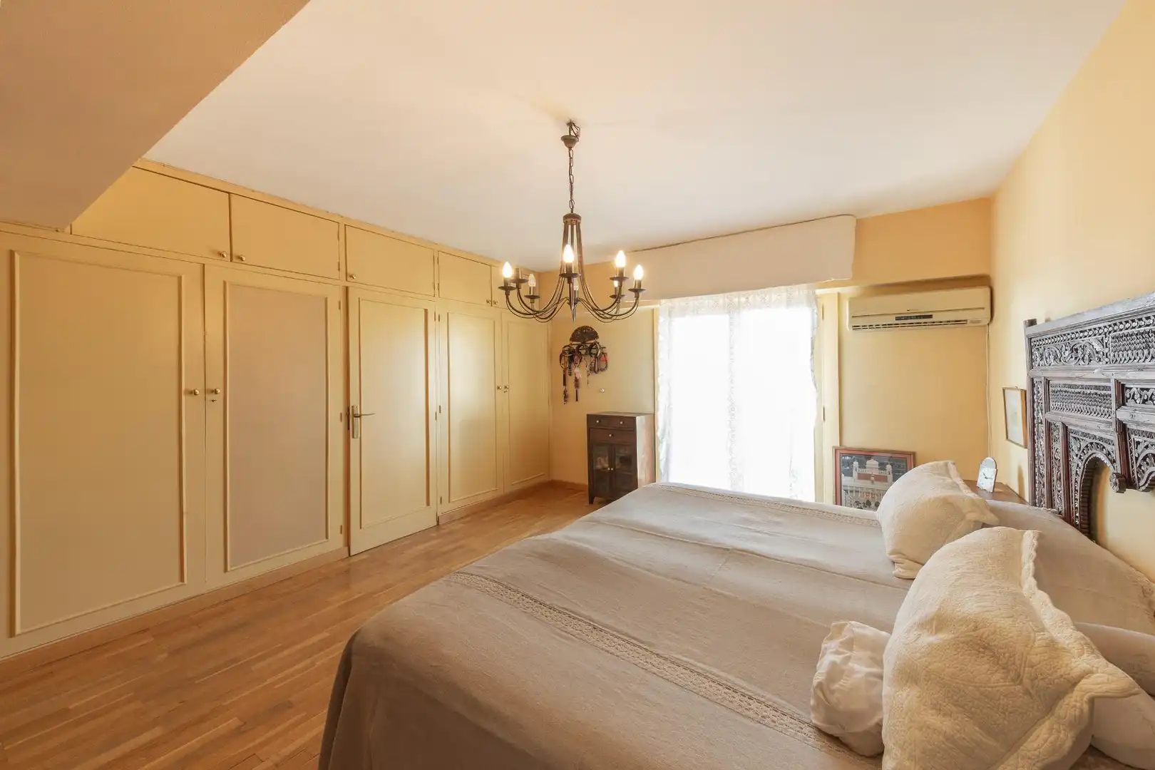 Bedroom of Flat for sale in  Palma de Mallorca  with Air Conditioner, Private garden and Terrace