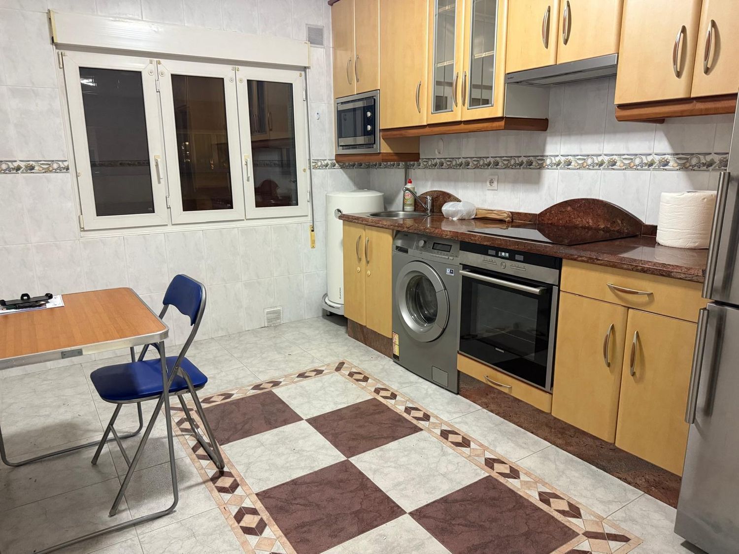 Kitchen of Flat for sale in Gijón   with Heating and Swimming Pool