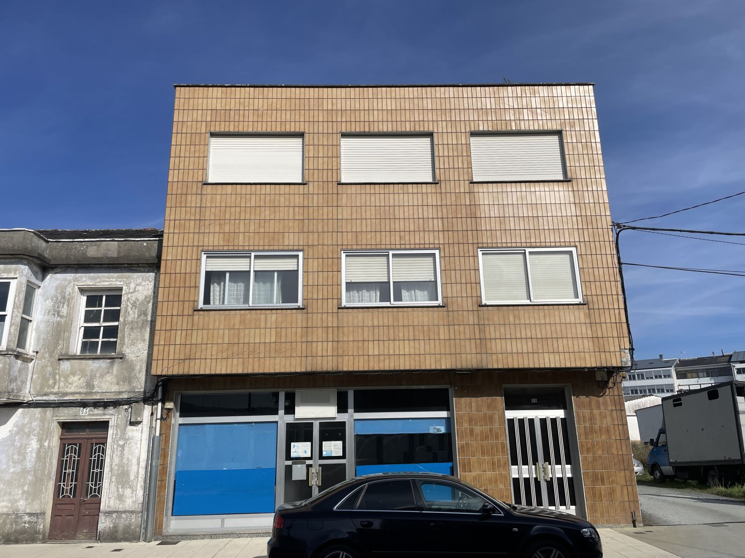 Exterior view of Flat for sale in As Pontes de García Rodríguez   with Storage room