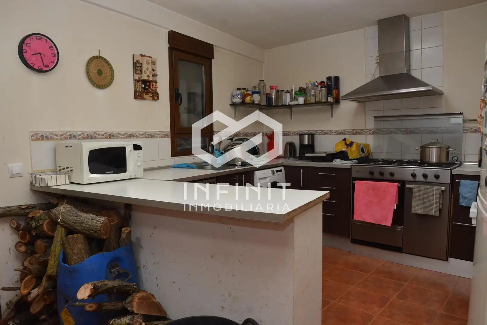 Cocina de Casa o chalet en venta en Moratilla de los Meleros con Jardín privado y Trastero