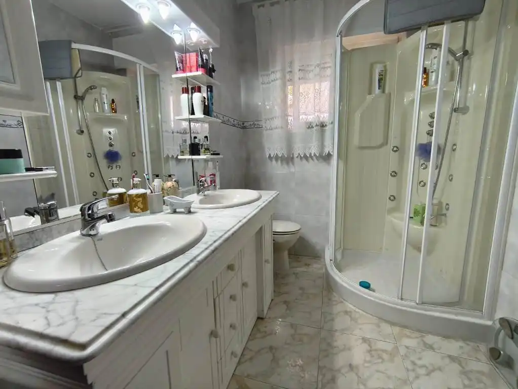 Baño de Casa o chalet en venta en Mazarrón con Aire acondicionado, Jardín privado y Terraza