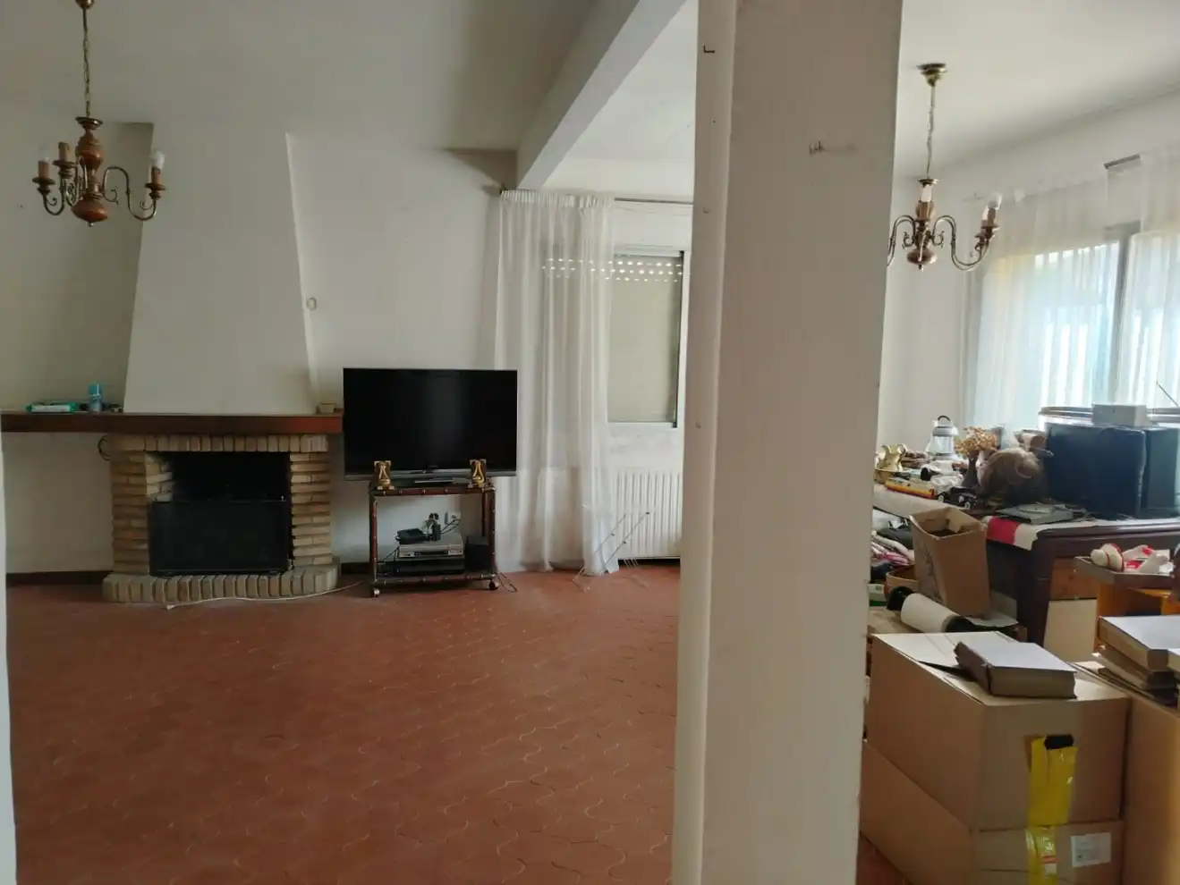 Sala de estar de Casa o chalet en venta en Pedrezuela con Calefacción, Jardín privado y Terraza