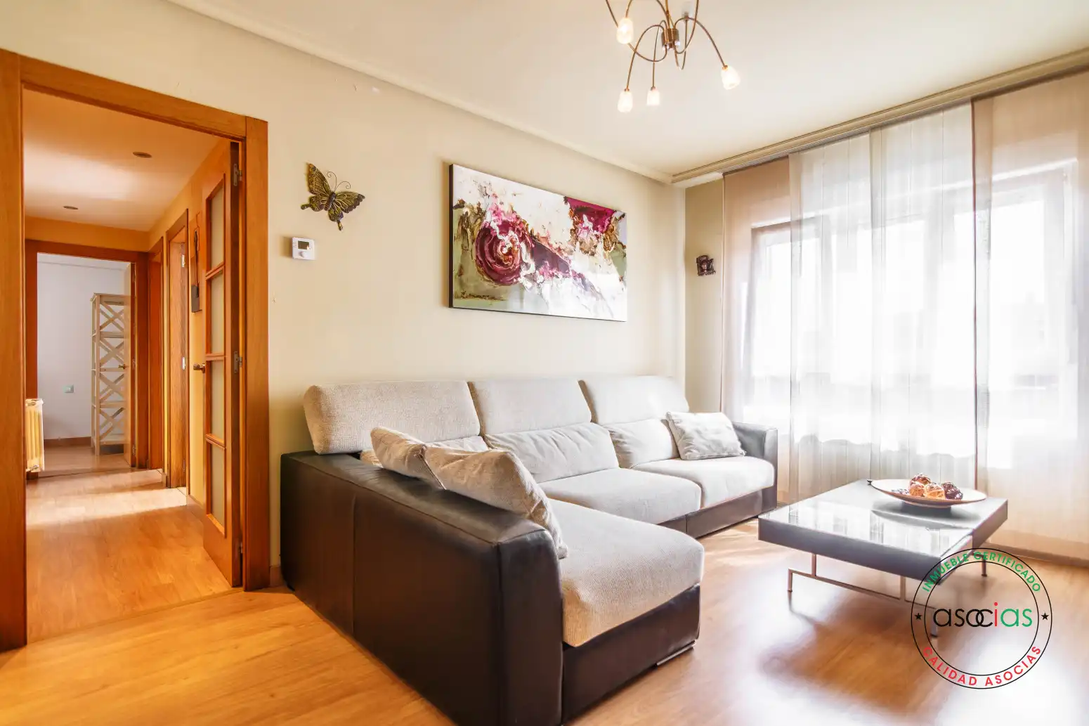 Living room of Flat for sale in Llanera  with Heating and Furnished