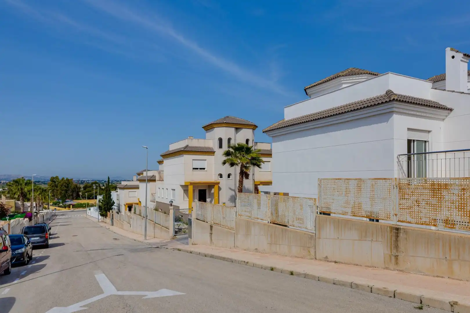 Vista exterior de Casa adosada en venta en San Fulgencio con Jardín privado, Terraza y Piscina comunitaria