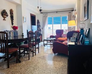 Living room of Flat for sale in Málaga Capital  with Terrace and Balcony