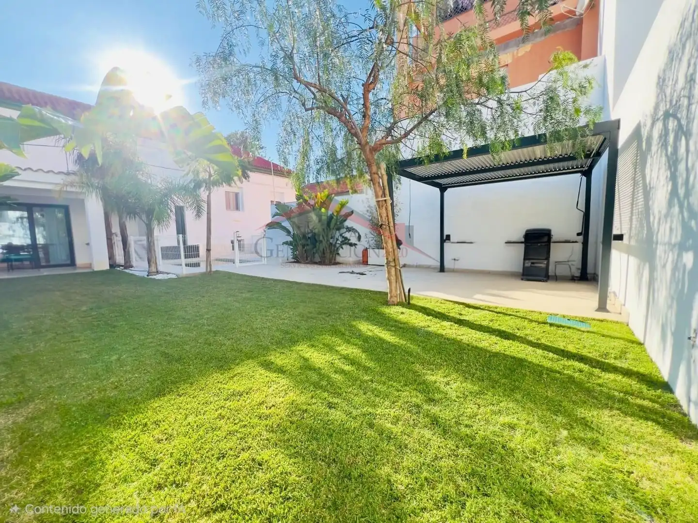 Jardí de Casa o xalet en venda en San Fernando amb Aire condicionat, Jardí privat i Terrassa