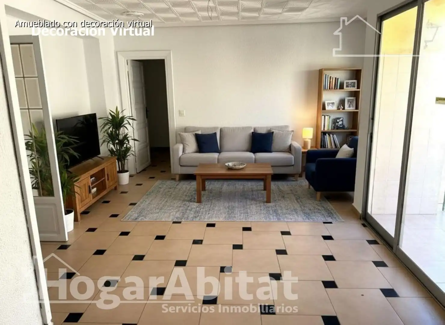 Sala d'estar de Pis en venda en Valencia amb Balcó