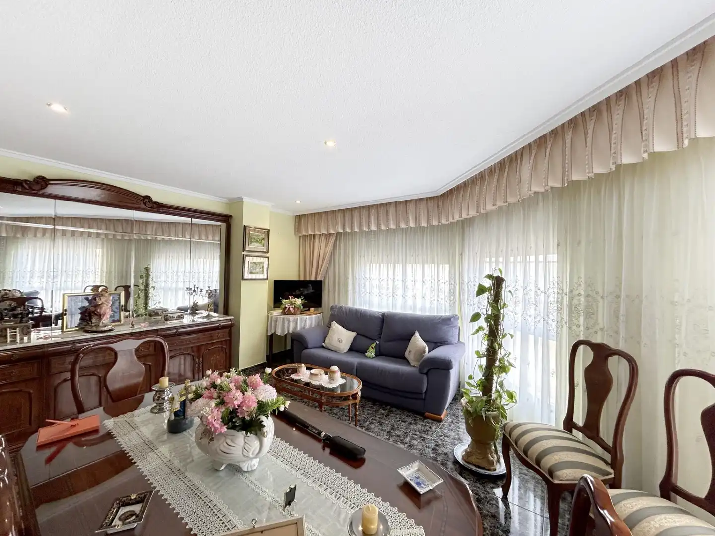Sala de estar de Piso en venta en Novelda con Aire acondicionado, Trastero y Alarma