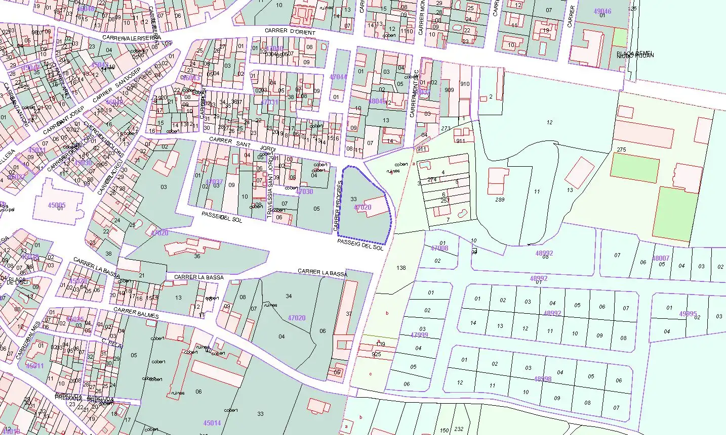 Residential land for sale in Sant Jordi 18