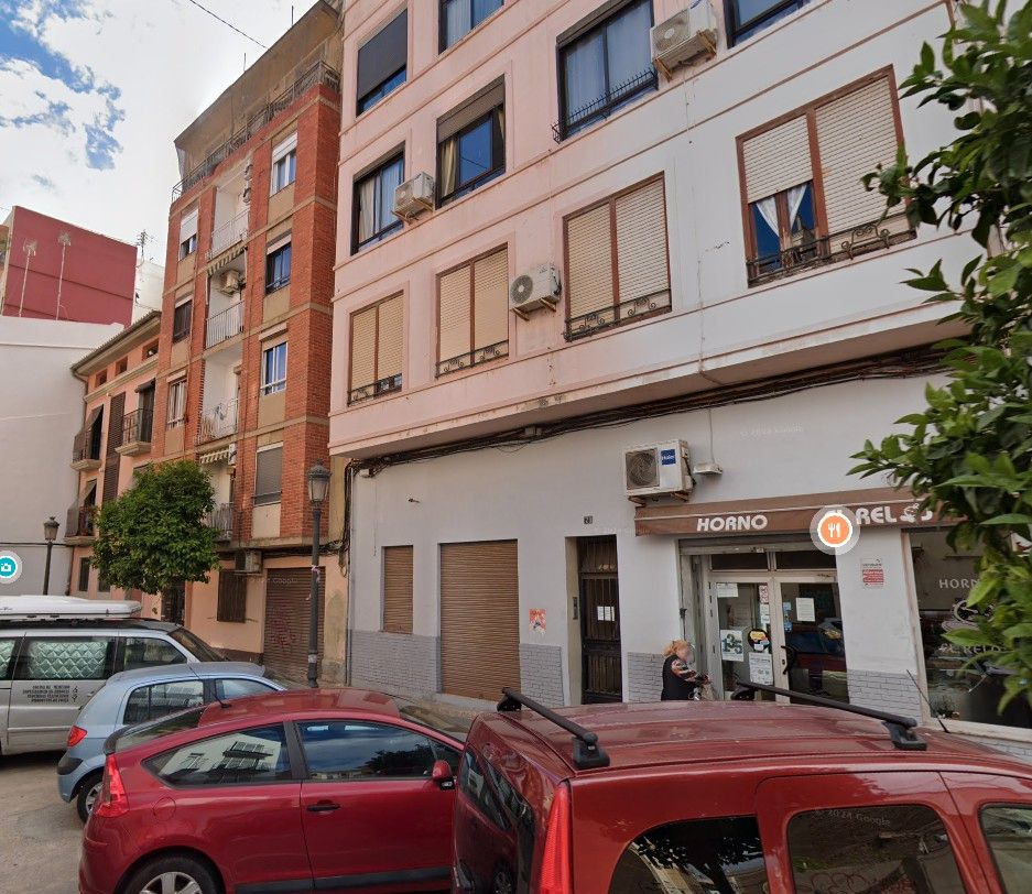 Exterior view of Flat for sale in  Valencia Capital  with Balcony