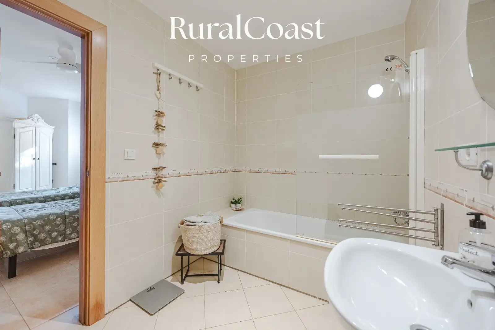 Baño de Casa o chalet en venta en Busot con Aire acondicionado, Calefacción y Terraza