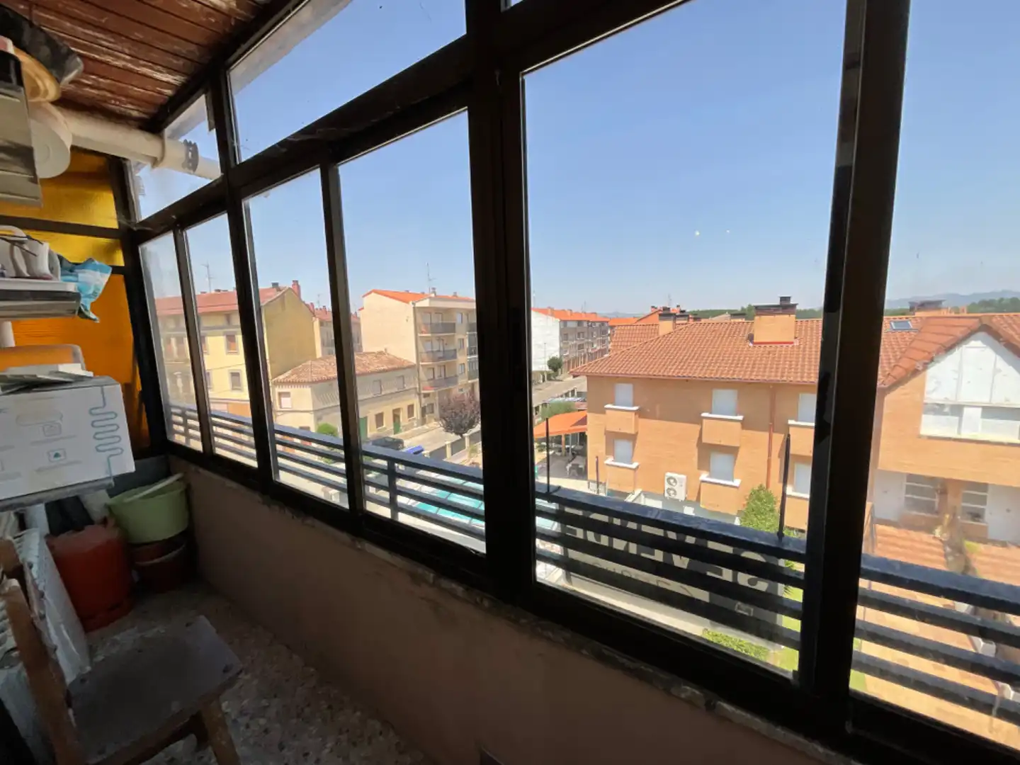 Balcony of Flat for sale in Castañares de Rioja  with Terrace and Furnished